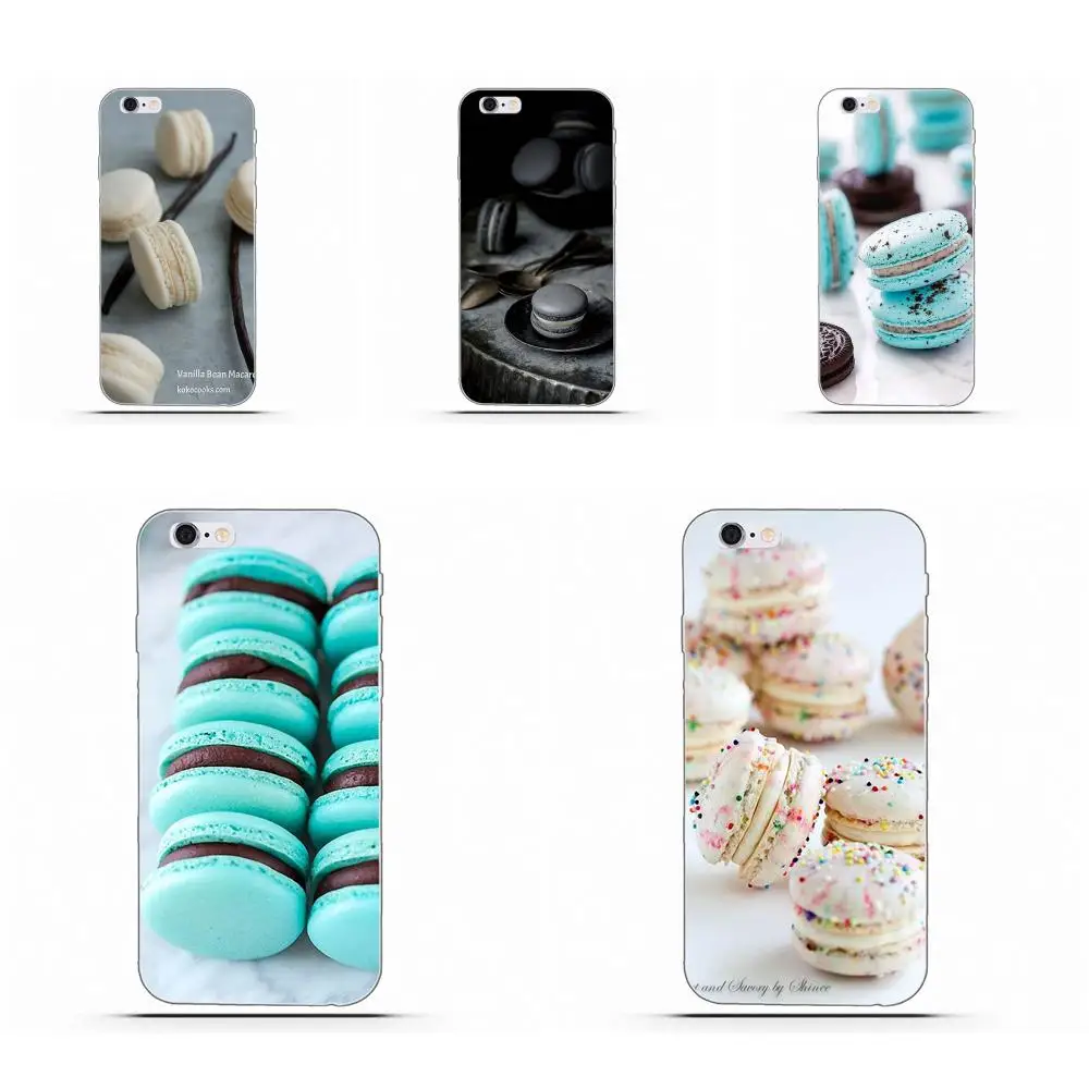 Soft Capa Cover Case Food Dessert Sweet Macaroons For Xiaomi Mi6 Mi 6 A1 Max Mix 2 5X 6X Redmi Note 5 5A 4X 4A A4 4 3 Plus Pro | Мобильные