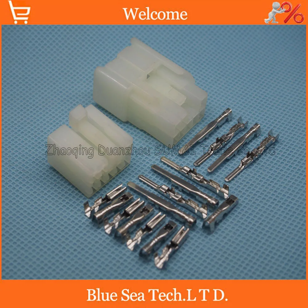 8 Pin 2.3mm Male&female Auto Connector,auto Audio Plug Connector For Toyata,honda Etc