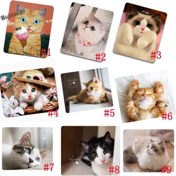

Mairuig Cute Cat Printing Mouse Pad Gift Lovely Cat Mat Anti-Slip Laptop PC Pad Mat Thanksgiving Cat Lovers Gift 180*220*2MM
