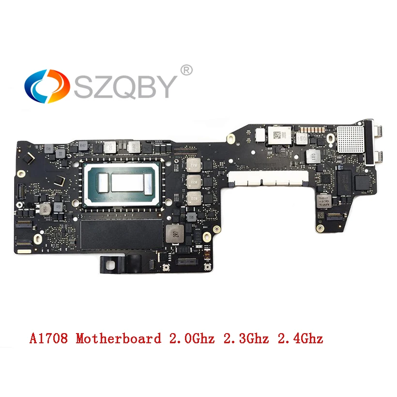 US $384.00 Genuine i5 20 GHz 8G RAM i7 24GHz 16GB Logic Board for MacBook Pro 2016 2017 13 No Touch Bar A1708 Motherboard 82000875A