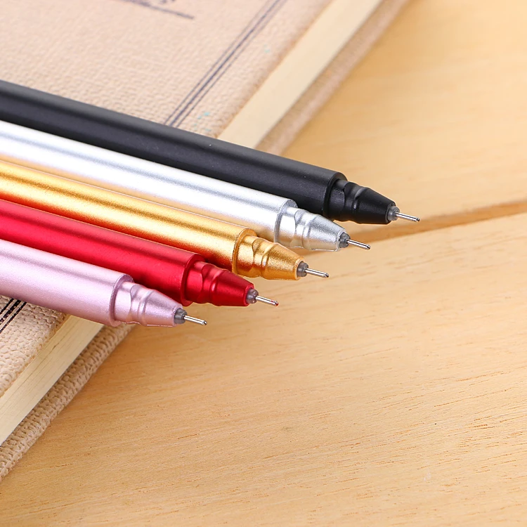 South Korea stationery wholesale metal color neutral pen examination