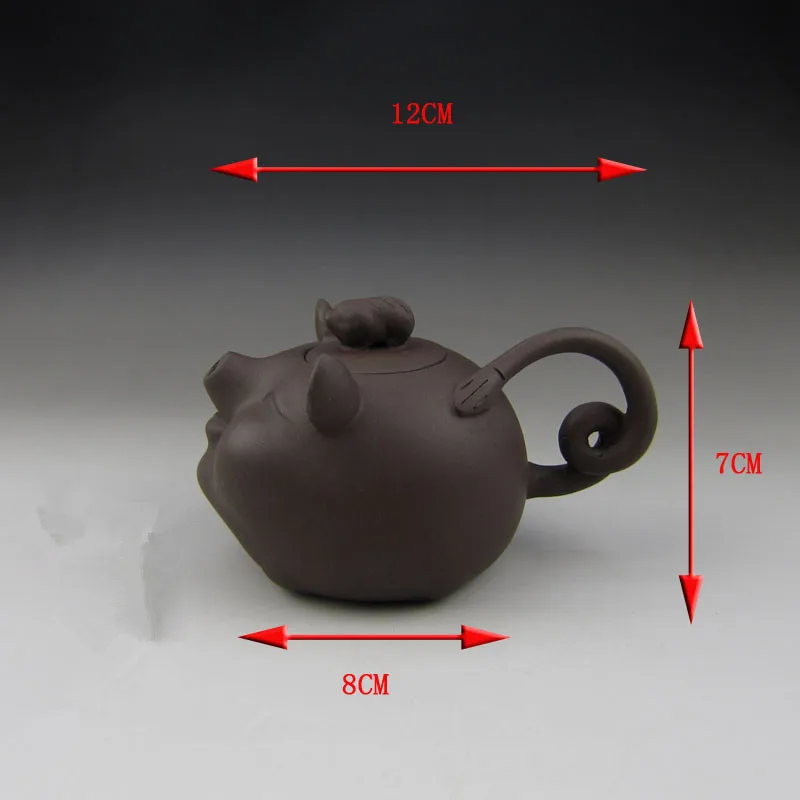 [1 чайник+ 5 чашек] 200 мл аутентичный 6 шт. чайный набор кунг-фу Копилка чайный горшок Zisha Керамический Китайский Исин чай Церемония подарок