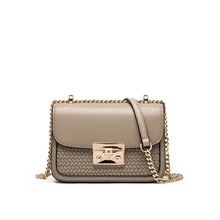 Payot Women Mini Shoulder Bag Crossbody Bag New Cow Leather Messenger Bags Metal Buckle Flip Bag Fashion Chain Female Bag Payot Women Mini Shoulder Bag Crossbody Bag New Cow Leather Messenger Bags Metal Buckle Flip Bag Fashion Chain Female Bag