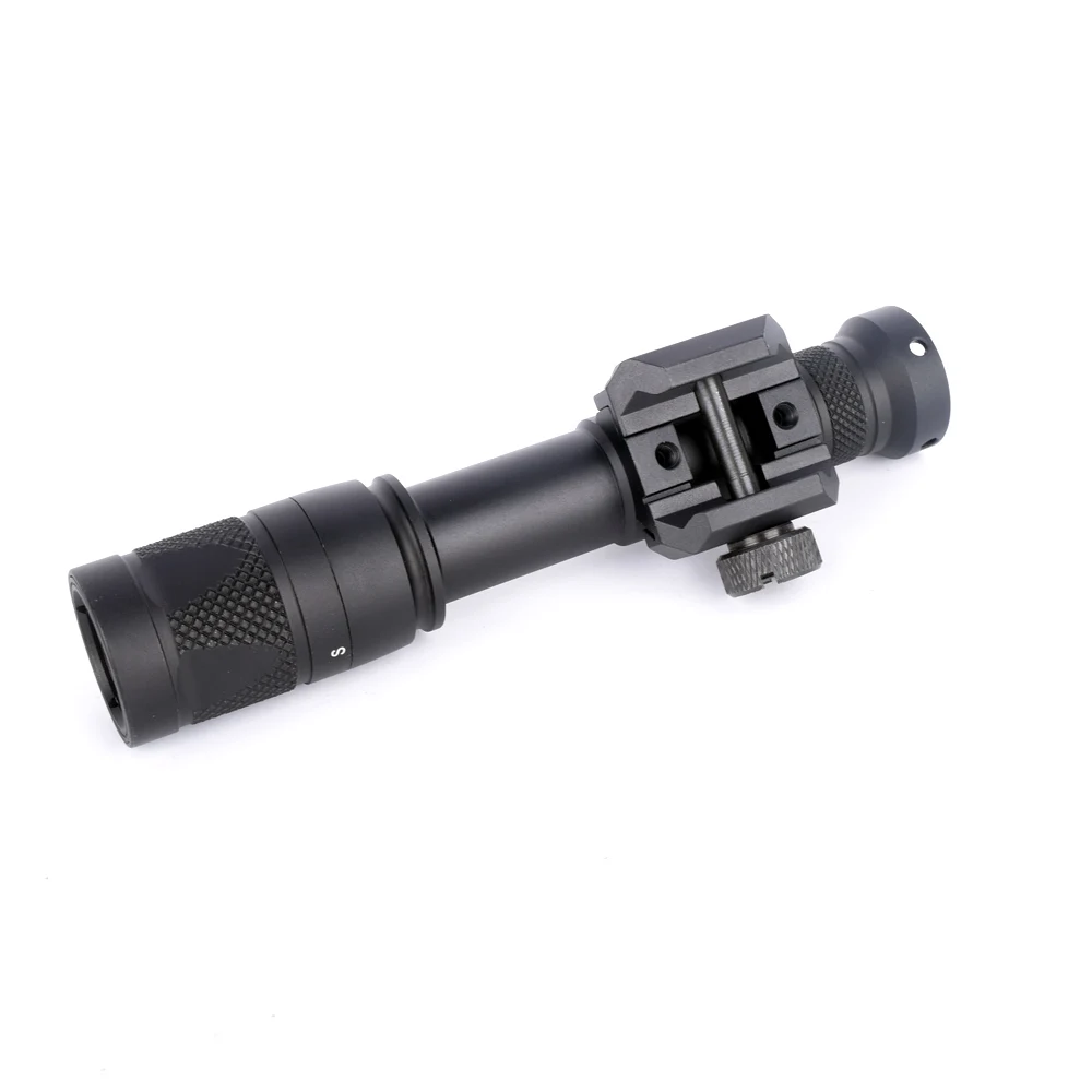 Lanterna com Montagem em Trilho Wiinson Scout Constante - Momentânea Branca Rifle Tocha Picatinny M600v Luz 17 Luzes de armas
