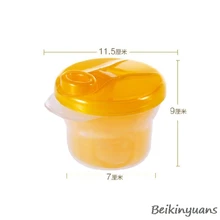 Детская многофункциональная вращающаяся молочная пудра детская портативная коробка для сухого молока дети должны выезжать три слоя ячеек для закусок