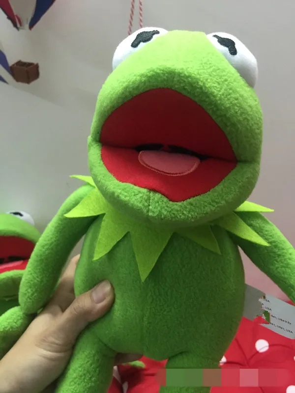 Оригинальная плюшевая игрушка Muppet Kermit Frog милая Кукла Kawaii коллекция детских
