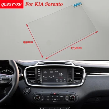 

Car Sticker 8 Inch GPS Navigation Screen Steel Protective Film For Kia Sorento Control of LCD Screen Car Styling