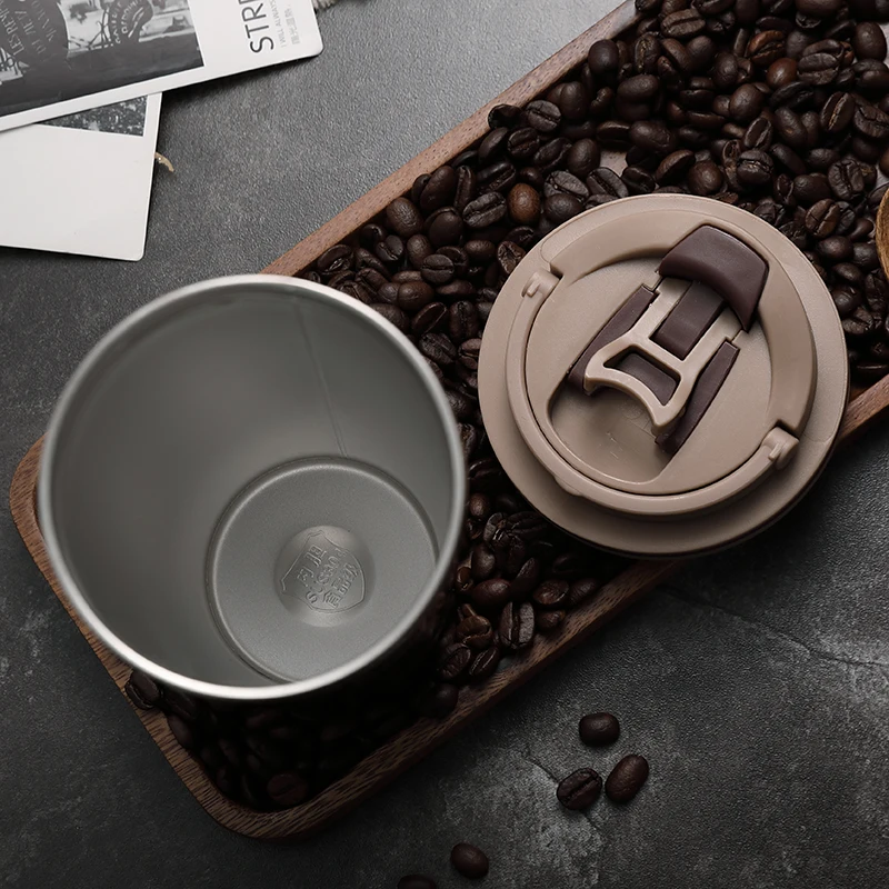 Street Coffee Thermos Mug With Lid