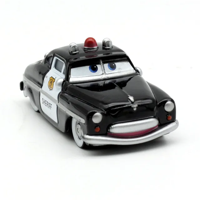 disney pixar cars cars 3 2 lighting mcqueen sheriff diecast metal