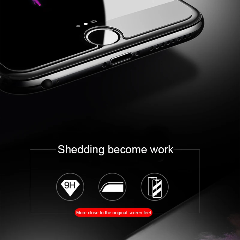 RZP закаленное стекло для Apple iPhone 5S 5 SE 5C 6 6S 7 8 Plus 10 X защитная пленка для экрана для iPhone 6 s