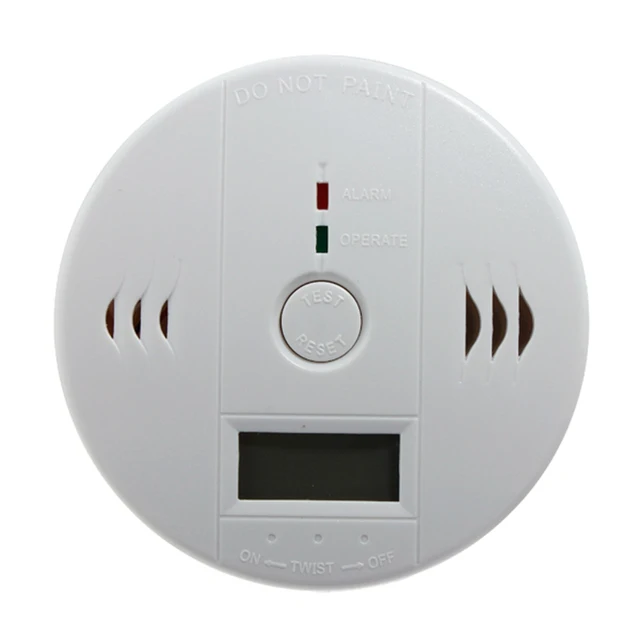 Home Safety CO Carbon Monoxide Poisoning Smoke Gas Sensor Warning Alarm Detector Kitchen