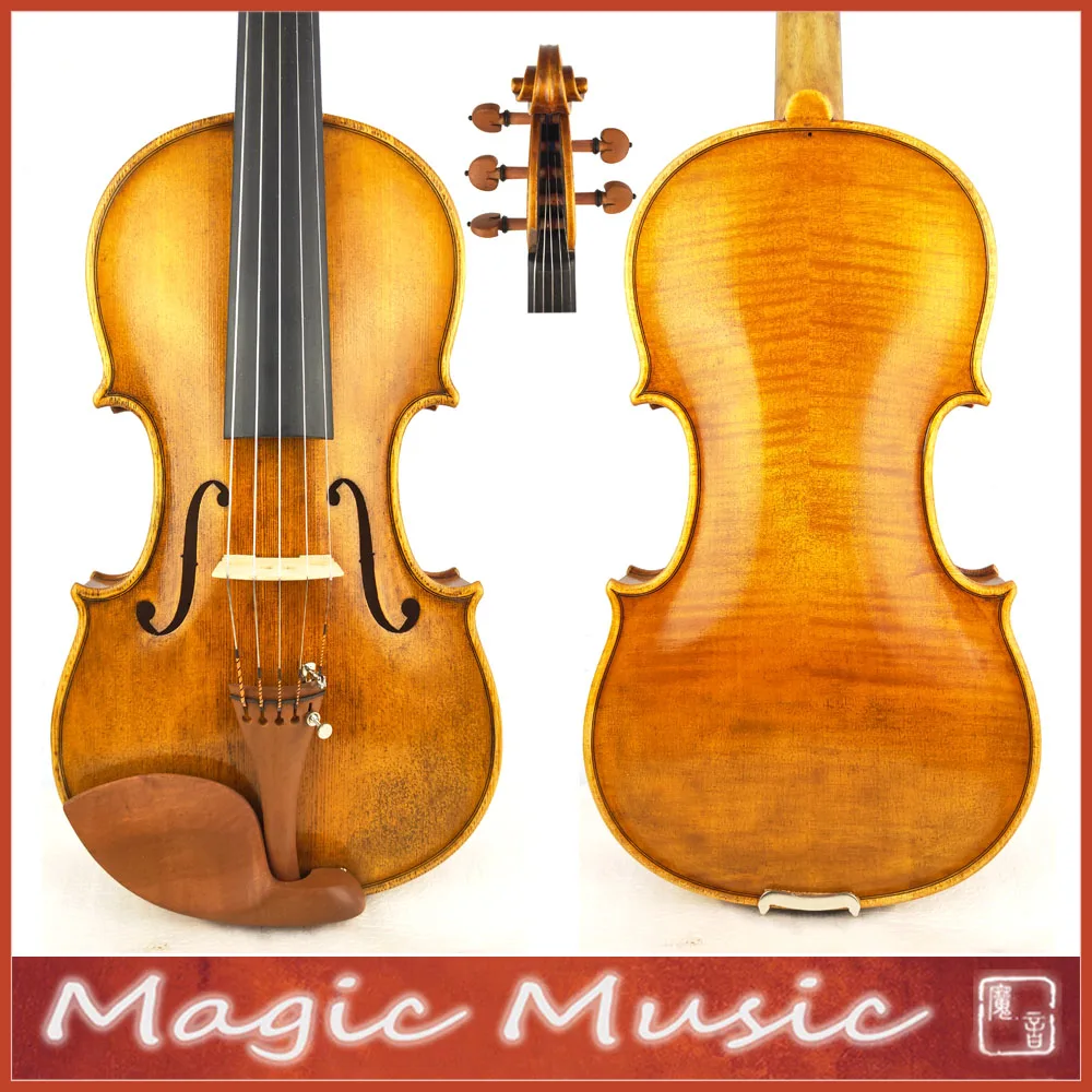 

SELECTED! Copy of Rogerius Bon Nicolai Amati Master Violin 4/4 #2249, Russian Spruce & Handmade Oil Varnish