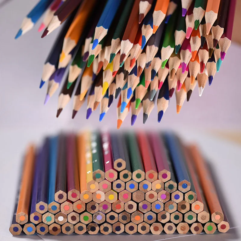 

72Color Premium Pre-Sharpened Oil Based Colored Pencils Set For Kids Adults Artist Drawing Sketching Artwork Books Wholesale