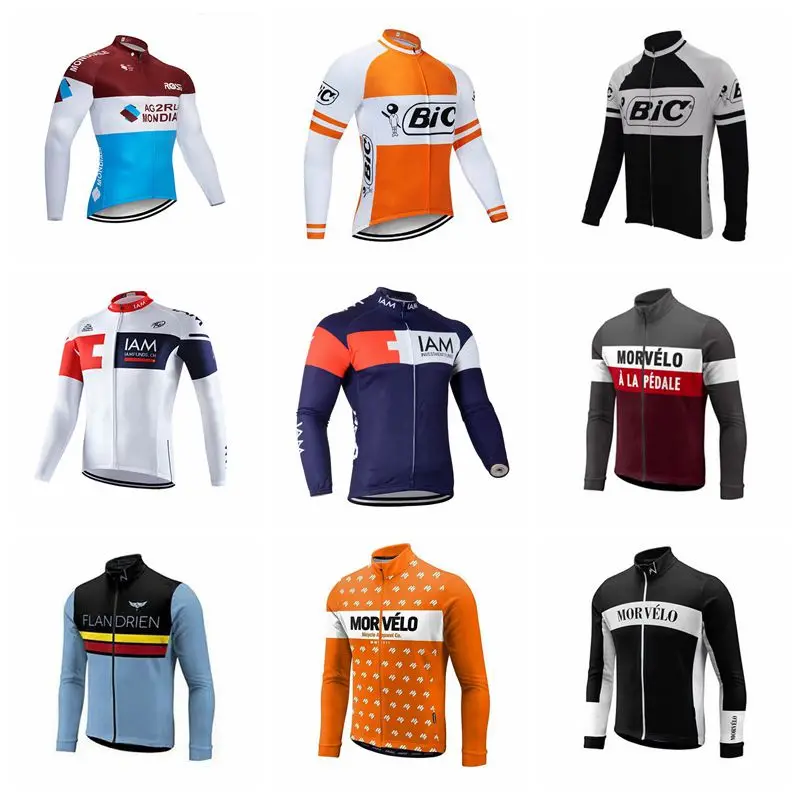 

2019 Cycling long Sleeves jersey Spring Autumn Bike Wear Cycling MTB Clothing U31408