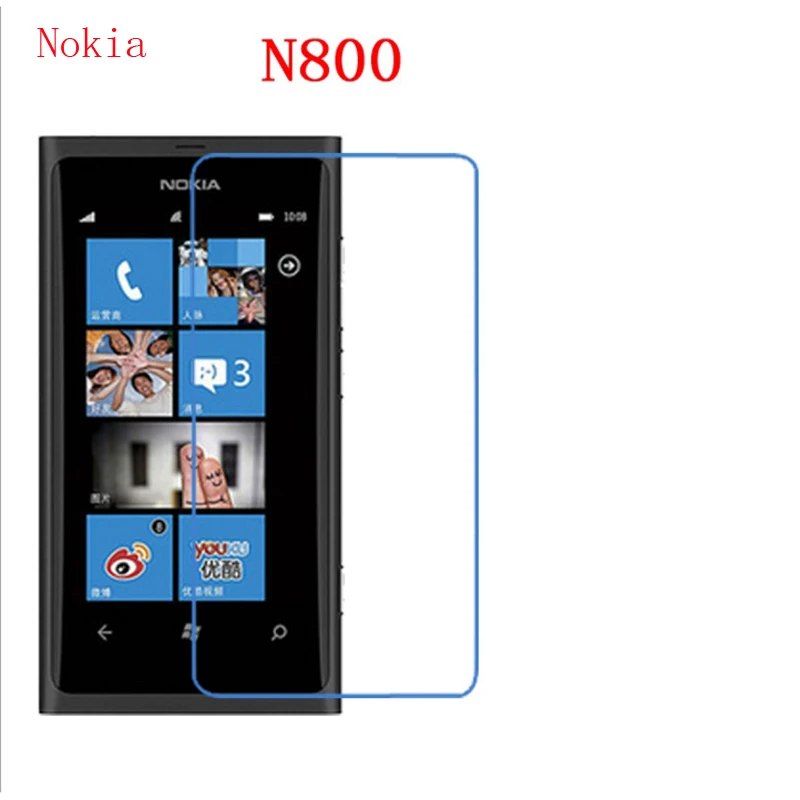 Для Nokia 808 новый функциональный тип анти-осень, ударопрочность, нано ТПУ Защитная пленка