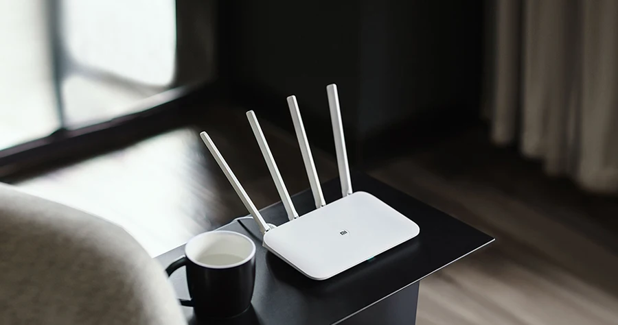 Xiaomi mi роутер 4 беспроводной 1167 Мбит/с двухдиапазонный 5 ГГц Wi-Fi 802,11 ac четыре антенны двухъядерный mi Net подключение одним ключом