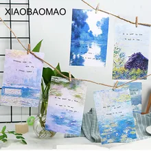 30 листов/лот картина маслом океан открытка Hayao Miyazaki открытка s/поздравительная открытка/модный подарок XLG936