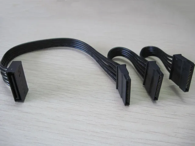 Special Price PC Server Computer Hard Drive 15Pin SATA 1 Male to 3 Female Splitter Power Cable Cord 18AWG Special Price PC Server Computer Hard Drive 15Pin SATA 1 Male to 3 Female Splitter Power Cable Cord 18AWG