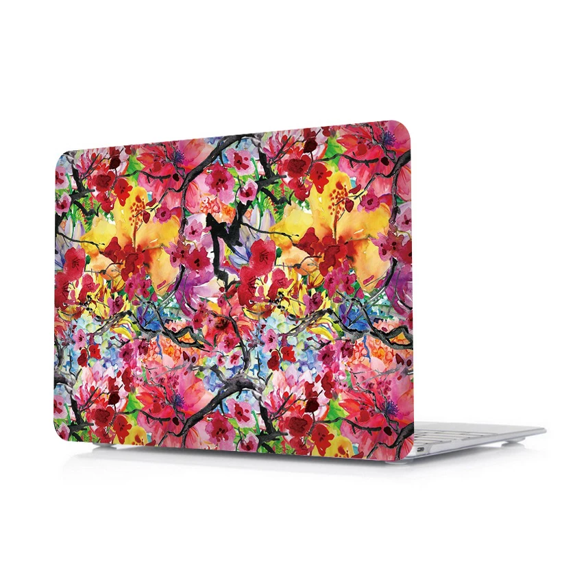 Новый жесткий чехол для ноутбука + клавиатуры Apple Macbook Air 11 13 Pro Retina Touch Bar & ID 6 12 3 15 4