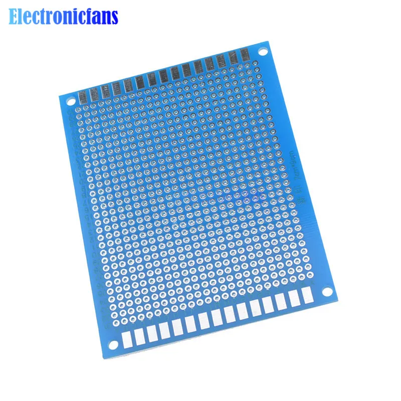 2 pcs Glass-Epoxy Universal Breadboard Prototype PCB 70x90mm 7x9cm FR4