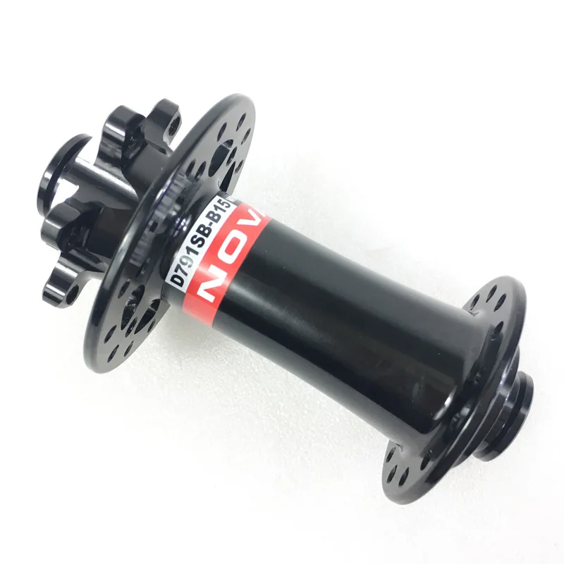 

Novatec D711SB-B15 boost free update to D791SB-B15 110mm x 15mm thru axle disc front hub 28 32 holes 28H MTB mountain bicycle