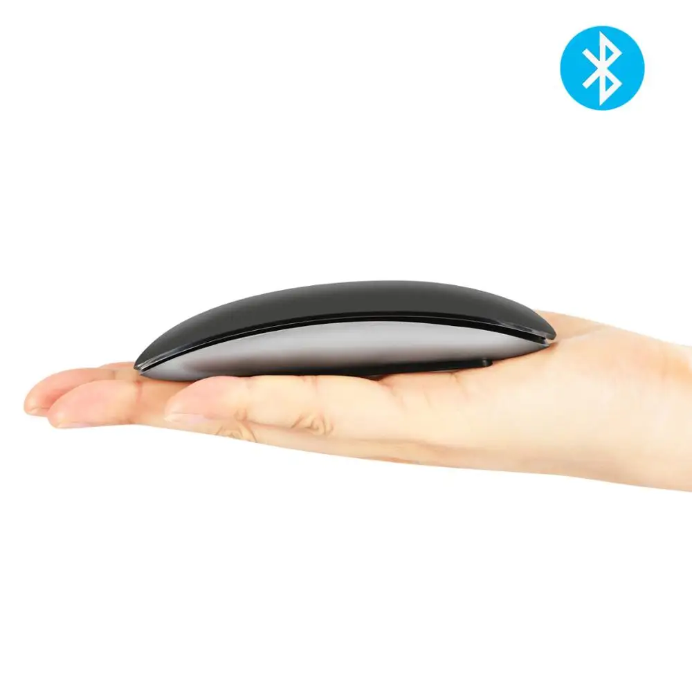 

Wireless Bluetooth Mouse Travel Ultra-Thin Portable Mini Mobile Optional Mice Compatible with PC,MAC,Laptop,Android Windows