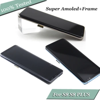 

Screen with Burn-in Shadow For Samsung Galaxy S8 G950F G950fd lcd display touch screen Digitizer Super amoled+Tools
