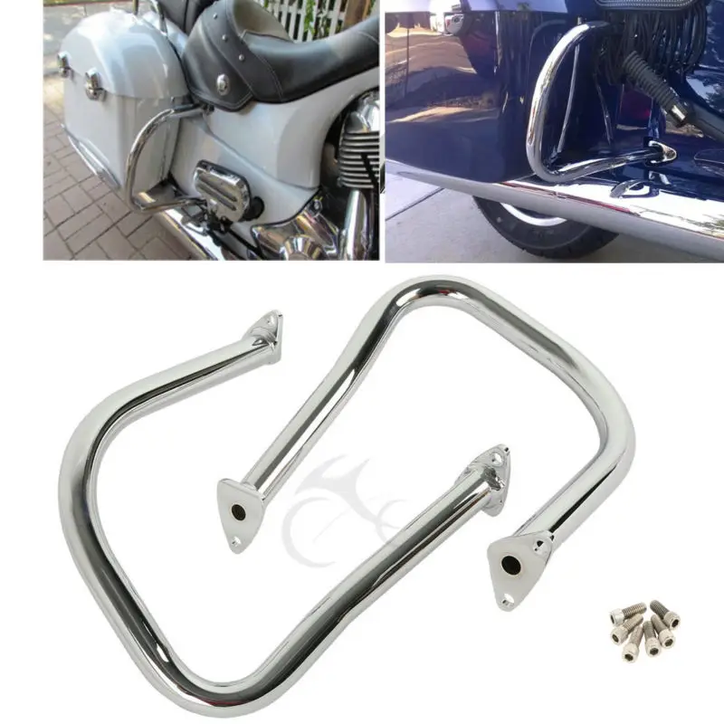 Motorcycle Chrome Rear Highway Bars For Indian Chief Chieftain Classic