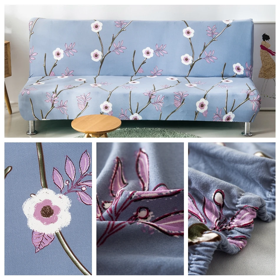 Полиэфирные накладки на диван-кровать без рукавов для гостиной универсальные растягивающиеся покрытия для мебели Сменные чехлы для диванов