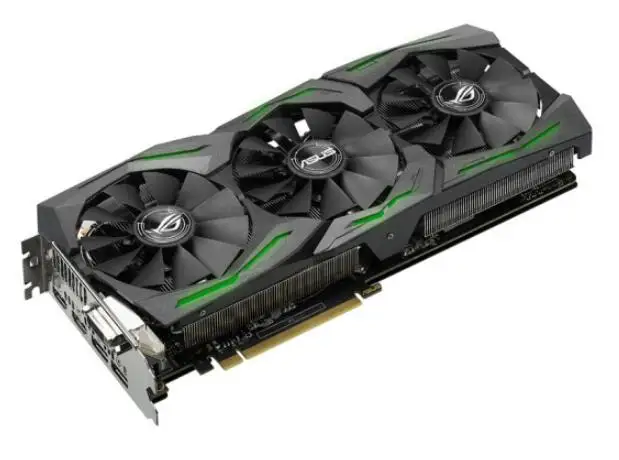 ASUS ROG STRIX-GTX1060-6G-GAMING 1506-1708 МГц 6G/192bit видеокарта б/у 90% Новинка