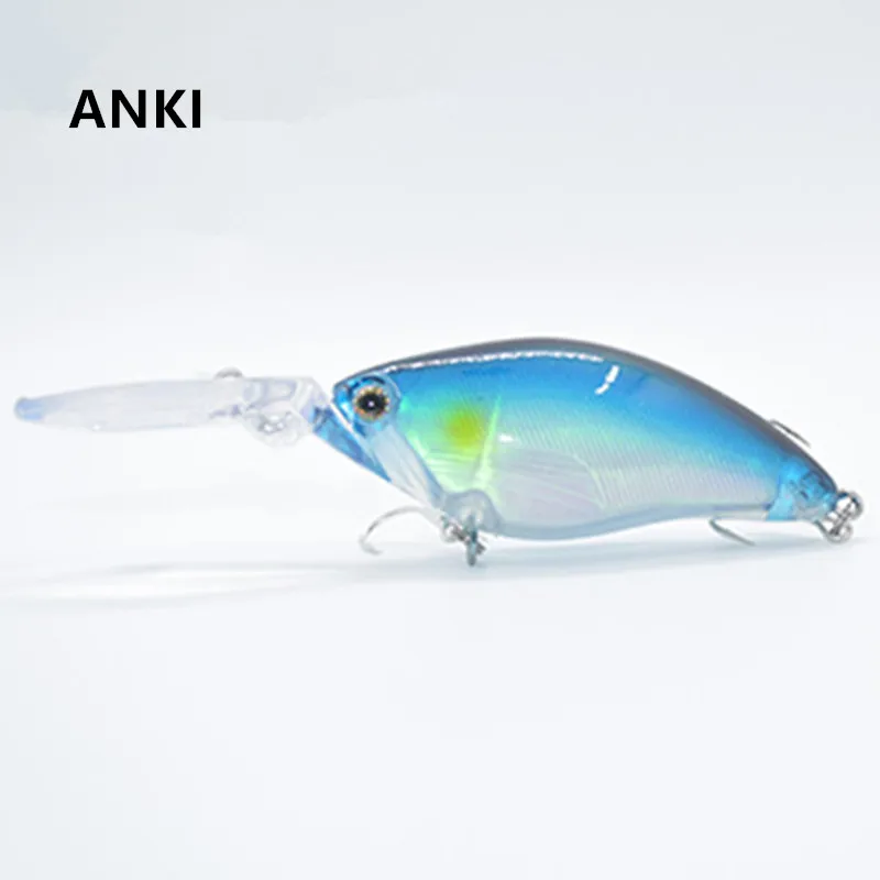

18.5g 3D Deep Diving Crank Fishing lure Bait Crankbait Long tongue Trolling Wobblers Fishing lure Bait spoon trough sharp jig
