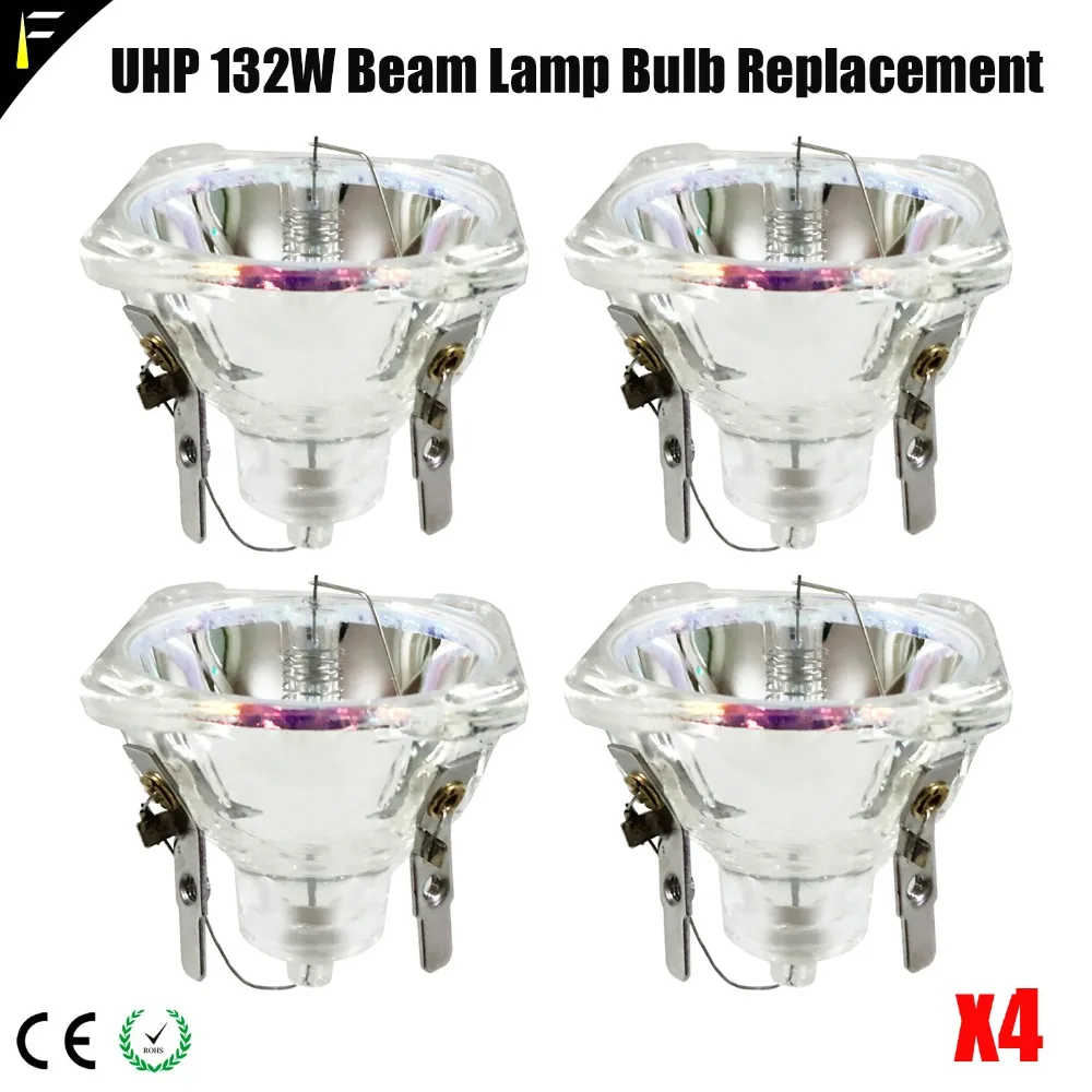 

4pcs/lot Compact Beam Lamp Bulb UHP R2 132/2R 132w Model Replacement Accessories For DJ Lights