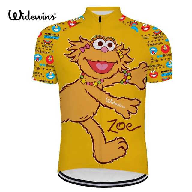 sesame street bike jersey