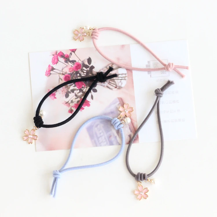 

Simple fashion hair ring for girlfriends cute hair ornaments student gifts women small accessories #N036