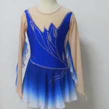 Горячая Распродажа платье для фигурного катания Горячая новинка Брендовое платье для катания на коньках для соревнований по индивидуальному заказу DR3172