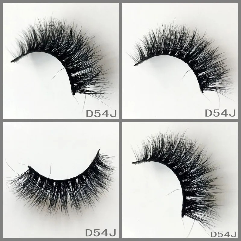 Frete Grátis - Lote Cílios Vison Naturais Pestanas Falsas Falso Eye Lashes Maquiagem Longo 3d Extensão Ups 300 Par 20 UPS Frete Grátis 300 par lote Cílios