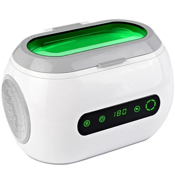 

HOT!Digital 600Ml Control Ultrasonic Cleaner 35W 42Khz Household Ultrasound Bath For Jewelry Watch Chains Eyeglasses Us Plug