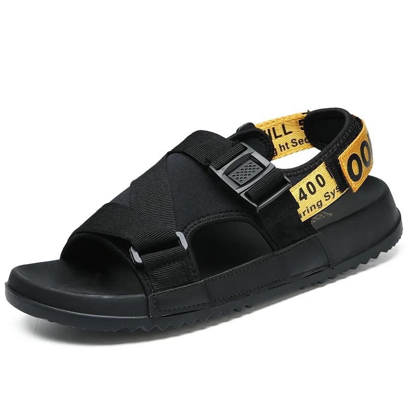 

2018 Summer Shoes Man Beach Sandals Gladiator Men's Outdoor Shoes Roman Men Casual Shoe Flip Flops Slippers Flat