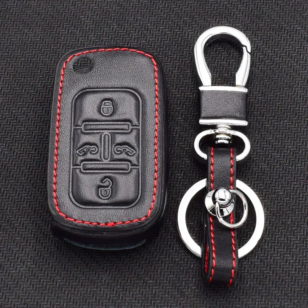 3 VW MVP Volkswagen MPV leather car key case cover