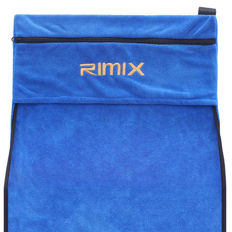 Junwell 41X88 см функциональное спортивное полотенце большого размера из хлопка и полиэстера, махровое полотенце для спортзала с карманом для плавания и путешествий