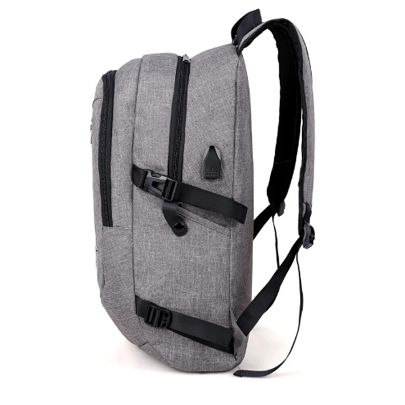 

Fashion Men's Laptop Backpack Computer USB Charging Casual Style Backpack Large Business Bag Male Travel Bag Backpack A11332