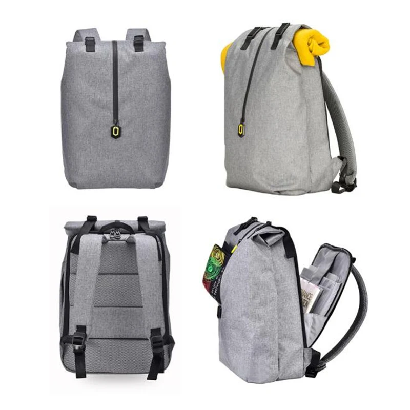 Xiaomi 90FUN Leisure Mochila resistente al agua Mochila para hombres y mujeres Mochila escolar Mochila para 14 \ Xiaomi 90FUN Leisure Mochila resistente al agua Mochila para hombres y mujeres Mochila escolar Mochila para 14 \
