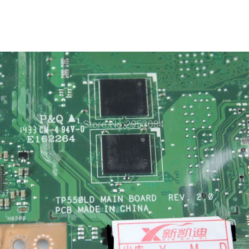 TP550LA GM-I7-4510 CPU-4G RAM اللوحة الأم ل ASUS TP550L TP550LJ TP550LN TP550LA دفتر دفتر اللوحة اللوحة