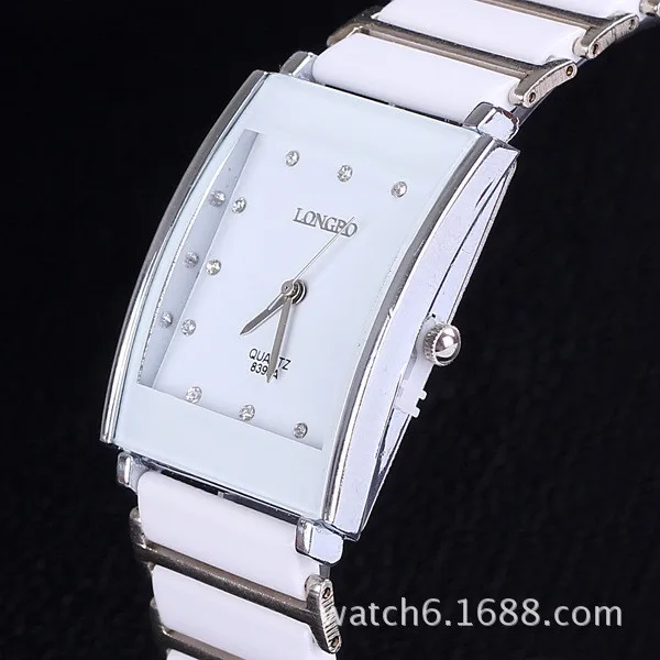 

Fashion Luxury Longbo Brand Water Resistant Women Dress Wrist Watch Women Ceramic Rhinestone Ladies Business Watches