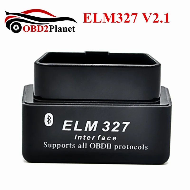 Выпуск Супер Мини ELM327 Bluetooth V2.1 OBD2 автоматический считыватель кодов Elm 327 мини автомобильный диагностический инструмент для Android Крутящий момент - Цвет: Black