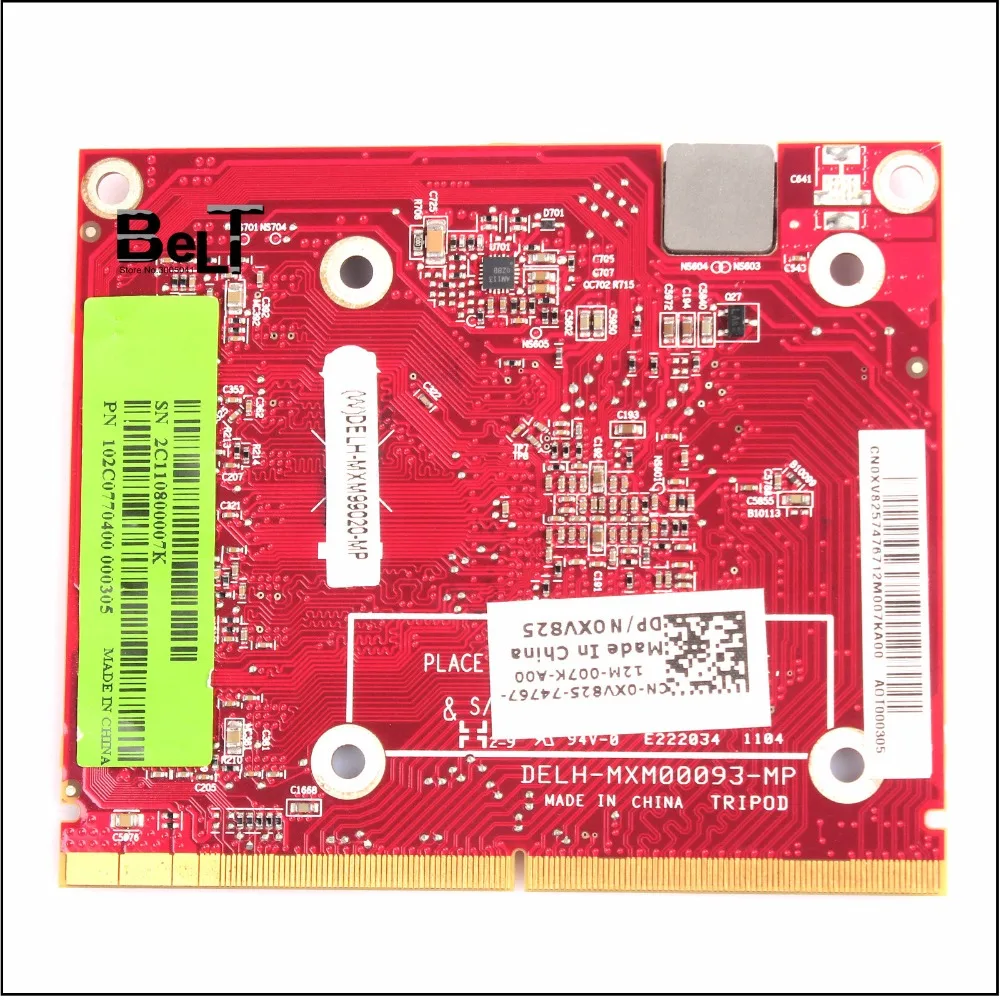 Для Dell Inspiron One 2205 2305 2310 все в одном ПК для ATI Radeon HD 5470 HD5470 GDDR3 512MB MXM 3 видеокарта