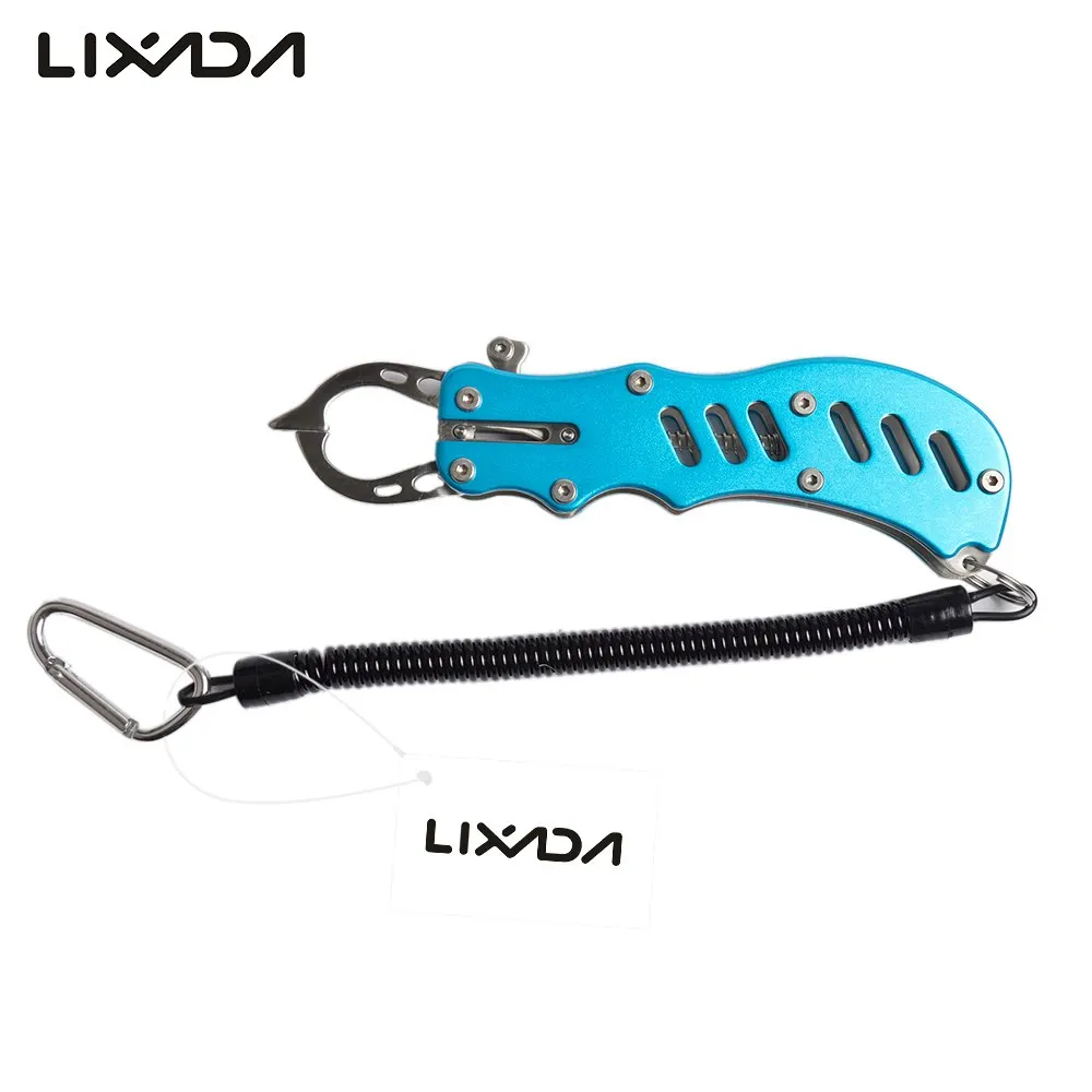 

Lixada Fishing Gripper Control Stainless Steel Control Fish Device Aluminum Fishing Lip Grips Fish Gripper Tools Pesca