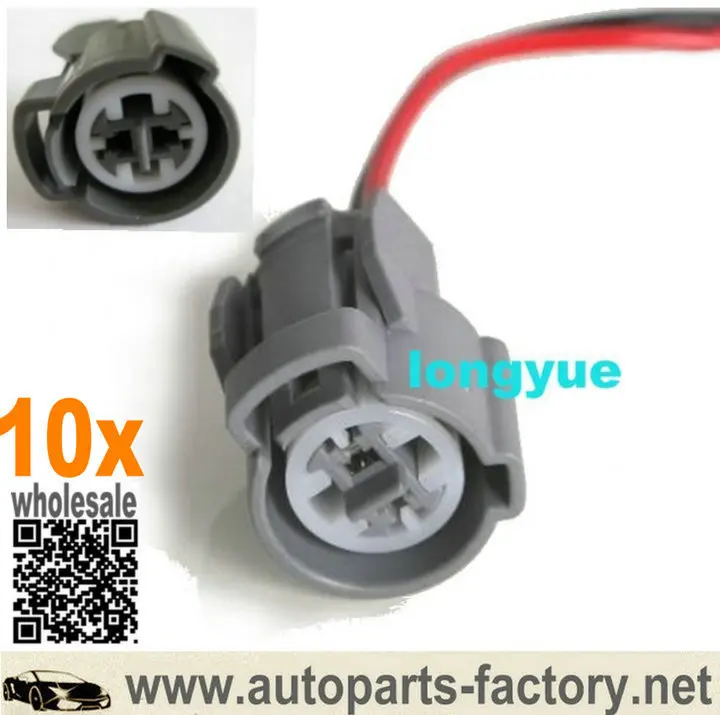 longyue 10pcs connector plug pigtail case for VTEC pressure switch & Knock sensor 00 B20Z, 97 01