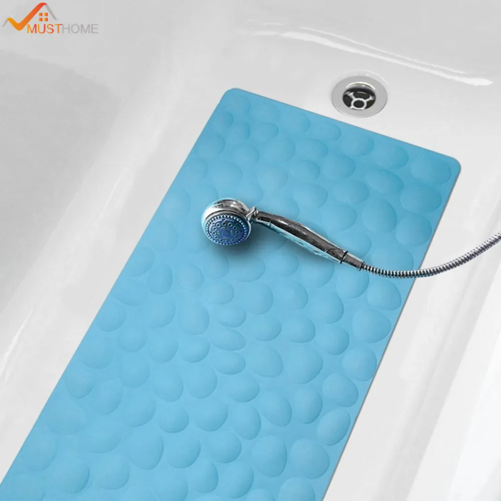 40cmx80cm Anti Slip Bath and Shower Mat With Suction Cups to Prevent