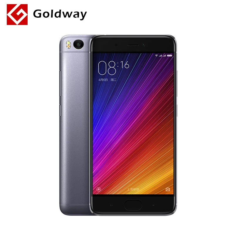 Original Xiaomi Mi 5S Mi5s 3 GB RAM 64 GB ROM Teléfono Móvil Snapdragon 821 Quad Core de 5.15 "Pulgadas 1920x1080 P Ultrasónico de IDENTIFICACIÓN de Huellas Dactilares